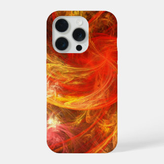 Firestorm Nova Abstrakte Kunst iPhone 15 Pro Hülle