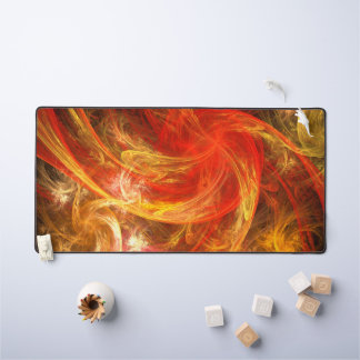 Firestorm Nova Abstrakte Kunst Schreibtischunterlage