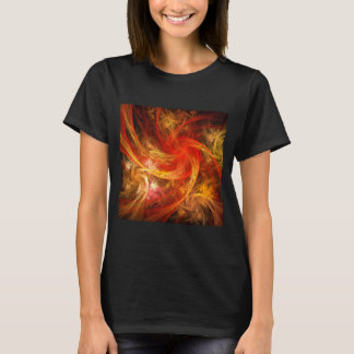 Firestorm Nova Abstrakte Kunst T-Shirt