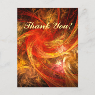 Firestorm Vielen Dank Postkarte