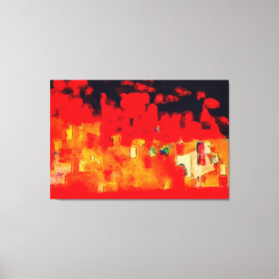 Firetown durch Maxwell Kerr Leinwanddruck