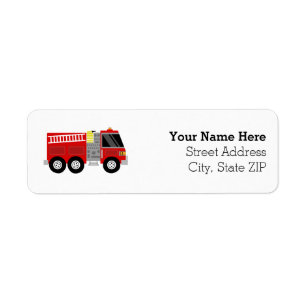 Firetruck-Feuerwehrmann-Geburtstags-Party