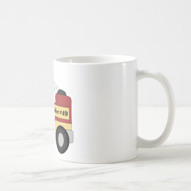 Firetruck Kaffeetasse (Rechts)