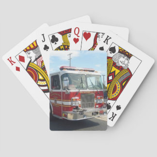 FIRETRUCK PLAYCARDS SPIELKARTEN