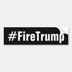 FireTrump Feuer Donald Trump Autoaufkleber