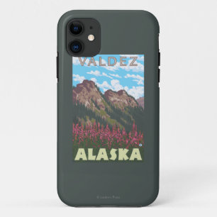 Fireweed u. Berge - Valdez, Alaska Case-Mate iPhone Hülle