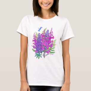 Fireweed und Lupine T-Shirt