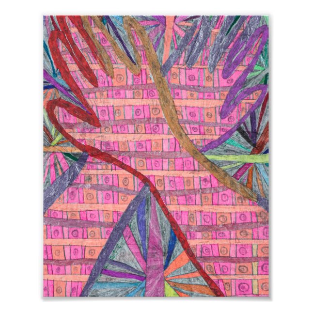 Firework Hands drucken Fotodruck (Vorne)