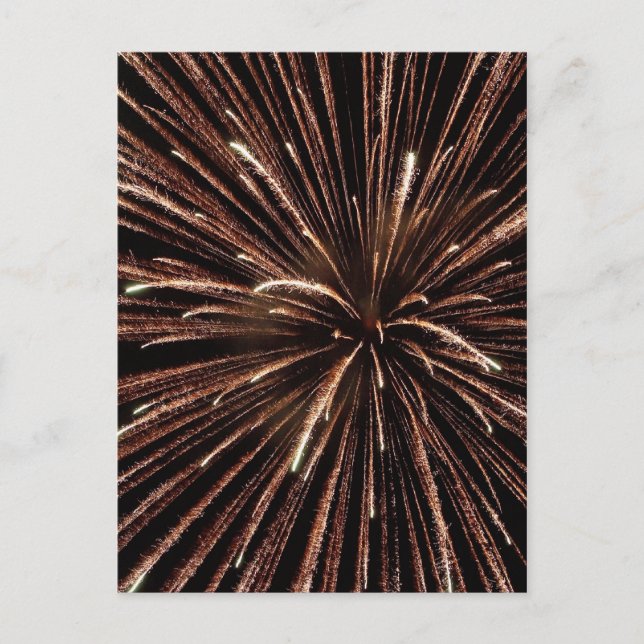 Firework Postkarte (Vorderseite)
