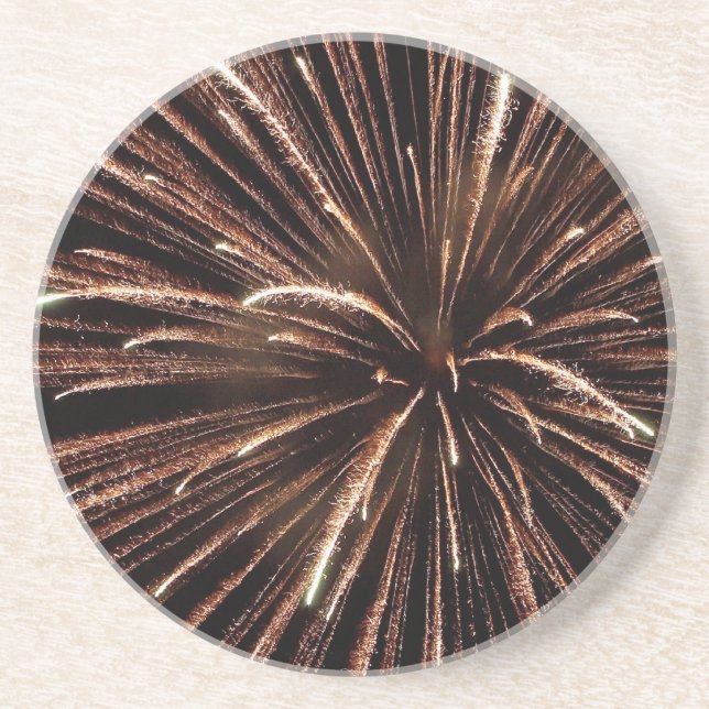 Firework-Untersetzer Getränkeuntersetzer (Vorne)