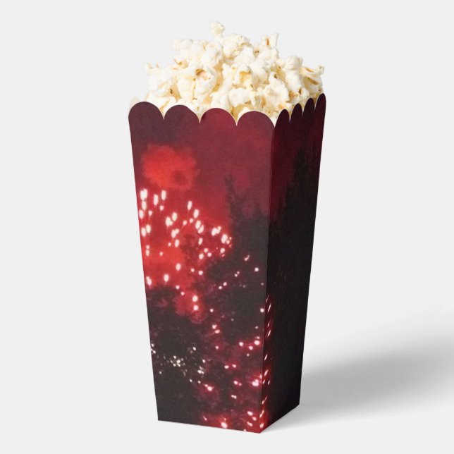 Fireworks-7-Popcornboxen Geschenkschachtel (Geplatzt)
