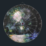 Fireworks Blue Ocean Boat 4. Juli Wasserfarbe Dartscheibe<br><div class="desc">Fireworks Blue Ocean Boat 4. Juli Watercolor Dart Board ist ein schönes Wat,  um das Spiel zu spielen oder es als Geschenk zu geben. Viel Spaß beim Spielen. Foto Copyright Denise Bennerson Fotograf</div>