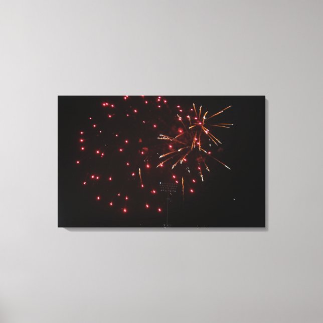 Fireworks Canvas Prints Leinwanddruck (Vorderseite)