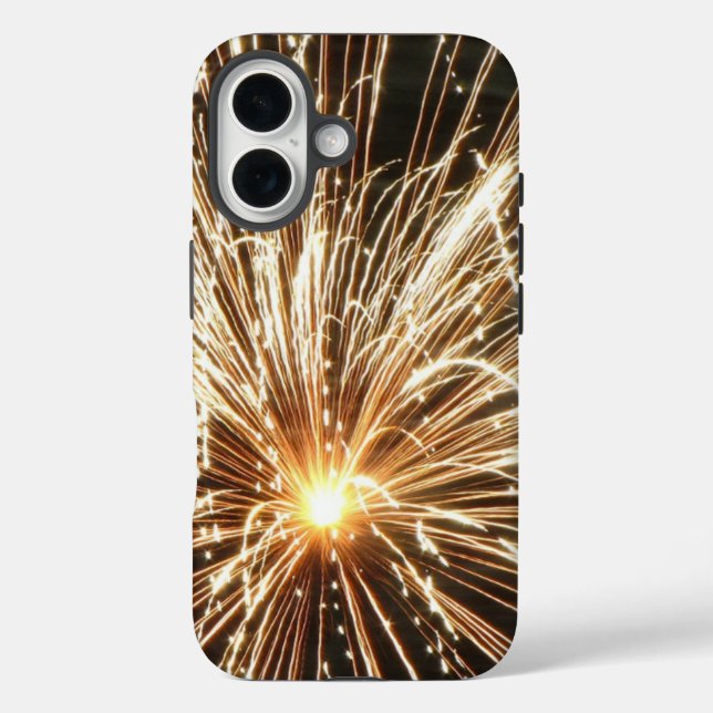 Fireworks Case-Mate iPhone Hülle (Rückseite)