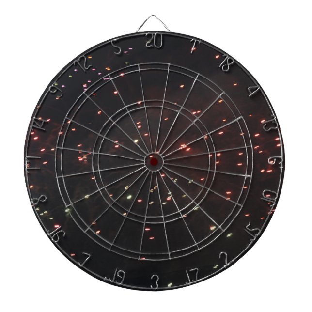Fireworks Dartboard Dartscheibe (vorne)