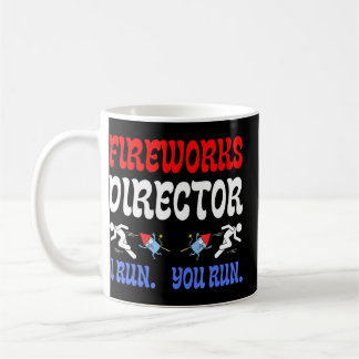 Fireworks Director I Run You Run - Assistent Firew Kaffeetasse
