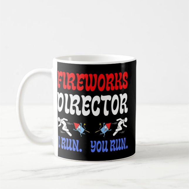 Fireworks Director I Run You Run - Assistent Firew Kaffeetasse (Links)