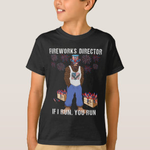 Fireworks Director - Ich leite dich am 4. Ju T-Shirt