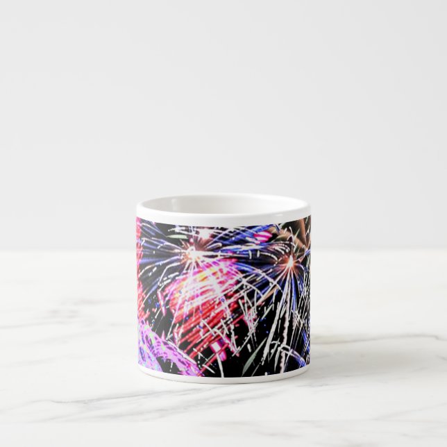 Fireworks Display Espresso Tasse (Vorderseite)