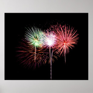 Fireworks Display Foto Poster