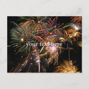 Fireworks Display Postkarte