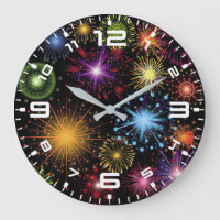 Fireworks Farbenfrohe, dynamische glanzende Dekora