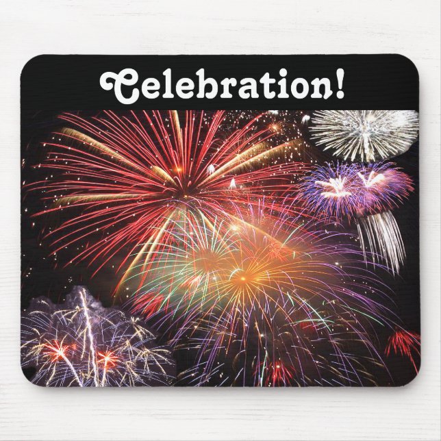 Fireworks Finale Mousepad (Vorne)