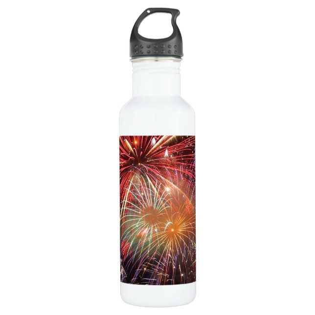 Fireworks Finale Trinkflasche (Vorderseite)
