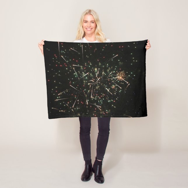 Fireworks Fleece Blanket (Beispiel)