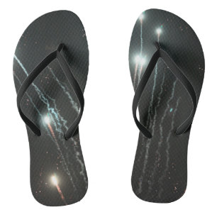 Fireworks Flip Flops