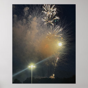 Fireworks Foto Poster