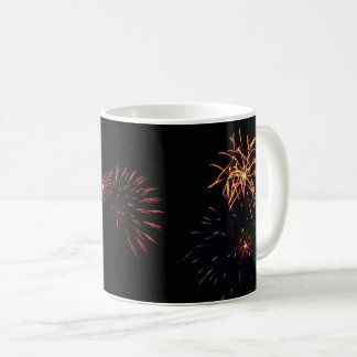 Fireworks Fotografy Coffee Tasse