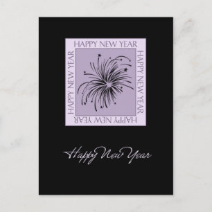 Fireworks Happy New Year Postcards Feiertagspostkarte
