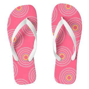 Fireworks Japanese Cherry Flip Flops