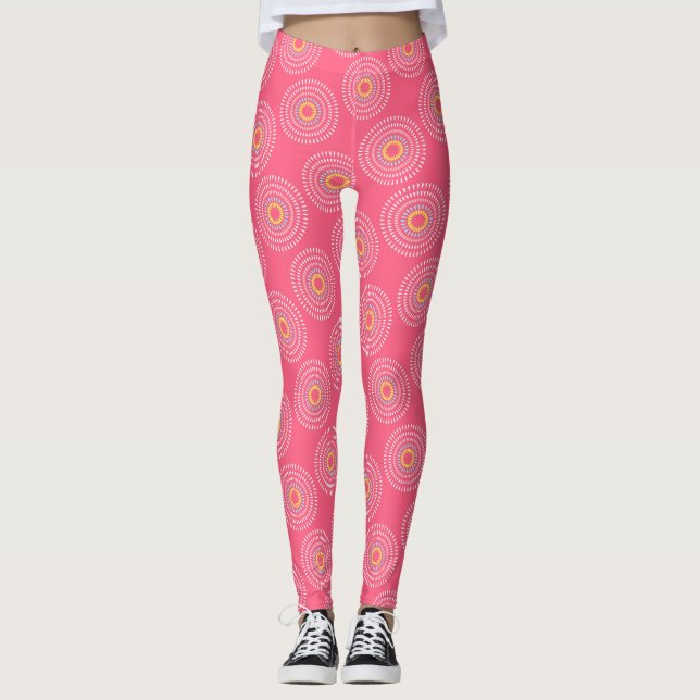 Fireworks Japanese Cherry Leggings (Vorderseite)
