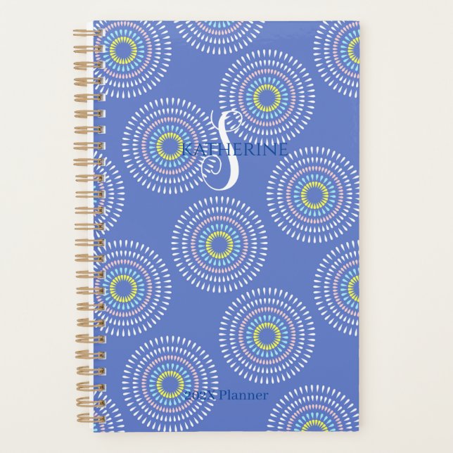 Fireworks Japanisch Blue Planer (Vorderseite)