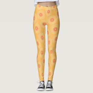 Fireworks Japanischer Mustard Leggings