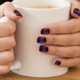 Fireworks Minx Nail Art Nagelkunst