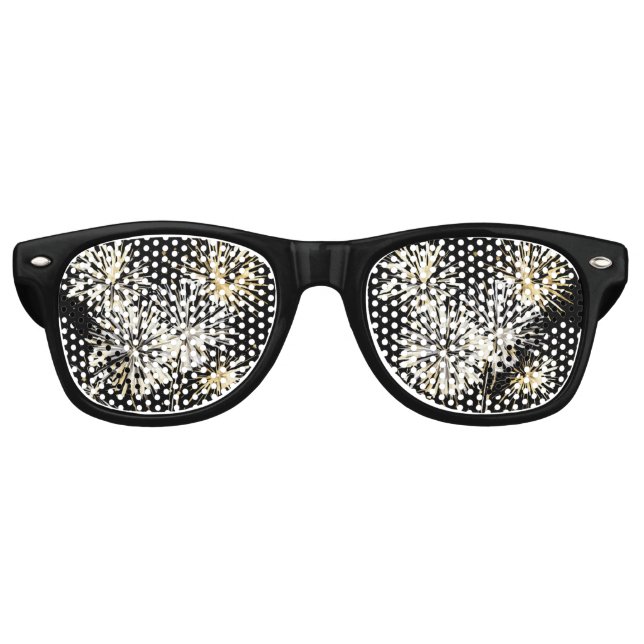 Fireworks New Year's Eve Day Celebration Partybrille (Vorderseite)