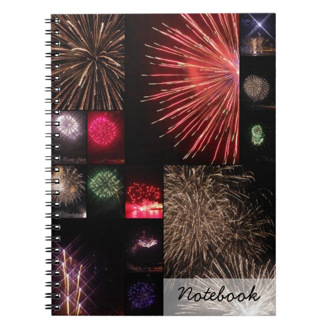 Fireworks-Notebook Notizblock (Vorderseite)