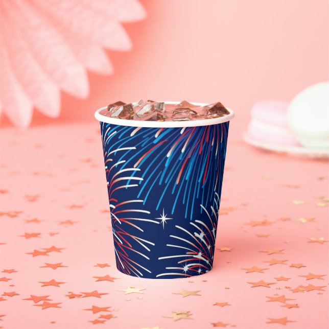 Fireworks Paper Cups Pappbecher (Insitu)