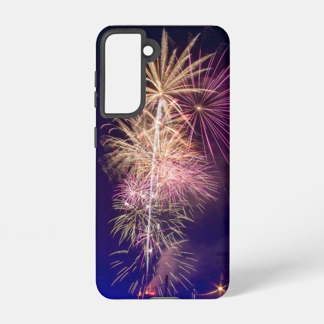 Fireworks Phone Case Samsung Galaxy Hülle (Rückseite)
