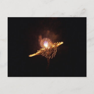 FIREWORKS POSTKARTE