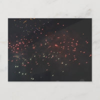 Fireworks-Postkarte