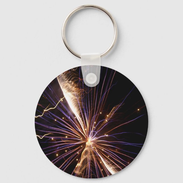 Fireworks-Schlüsselanhänger Schlüsselanhänger (Vorderseite)