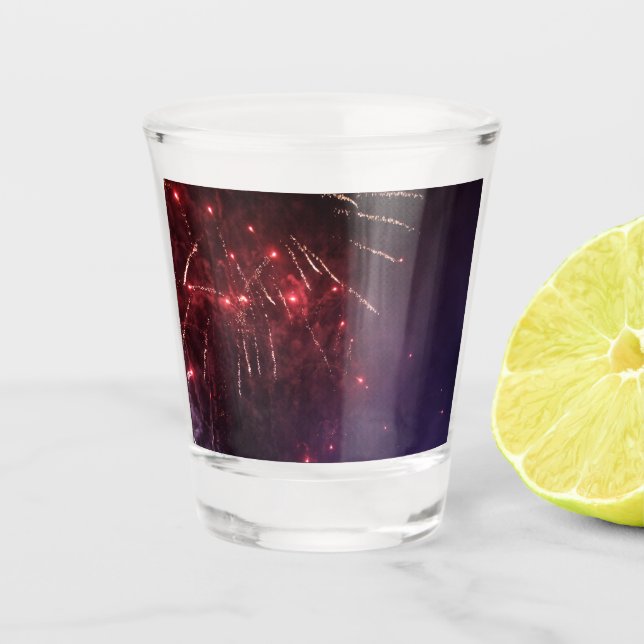 Fireworks Shot Glasses Schnapsglas (Vorderseite)
