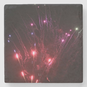Fireworks Stone Untersetzer