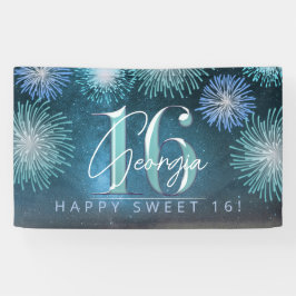 Fireworks Sweet 16 Aquamarin ID984 Banner