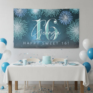Fireworks Sweet 16 Aquamarin ID984 Banner