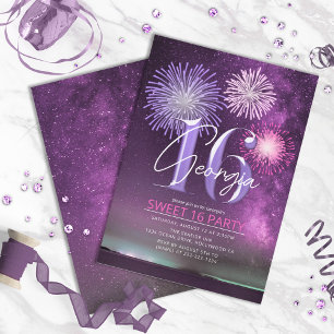Fireworks Sweet 16 Lila ID984